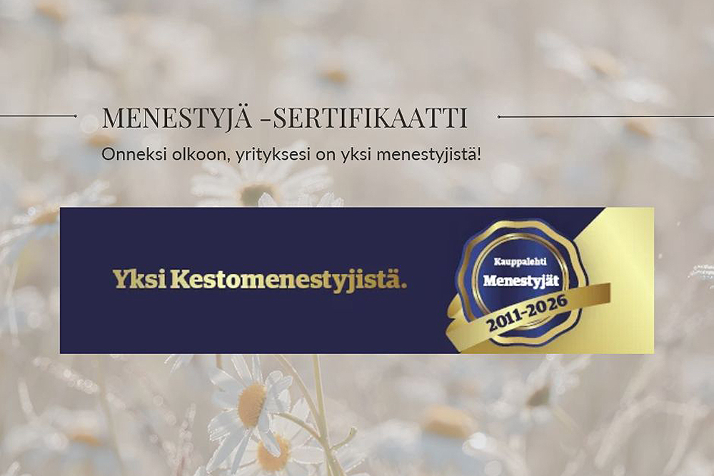 Menestyjä-sertifikaatti